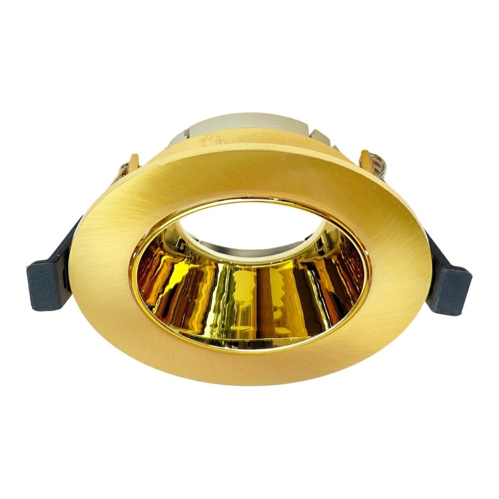 Mr16 Gu10 Fixtures Gold Reflector