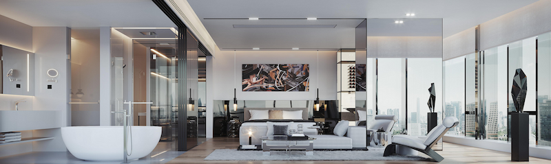 Led Linear Lights For Hotel Apartments 