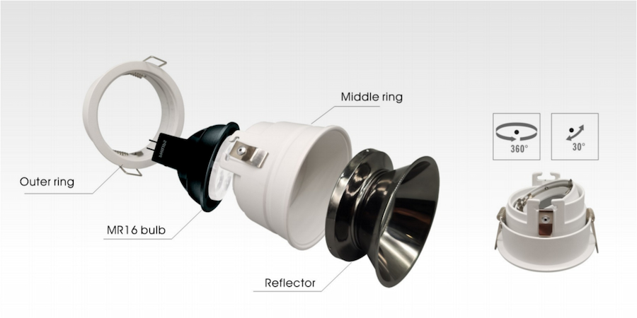 Mr16 Light Fixtures