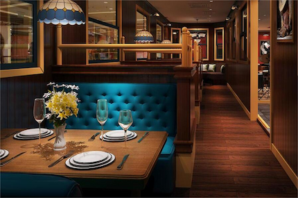 Designing Western-Style Restaurant Lighting